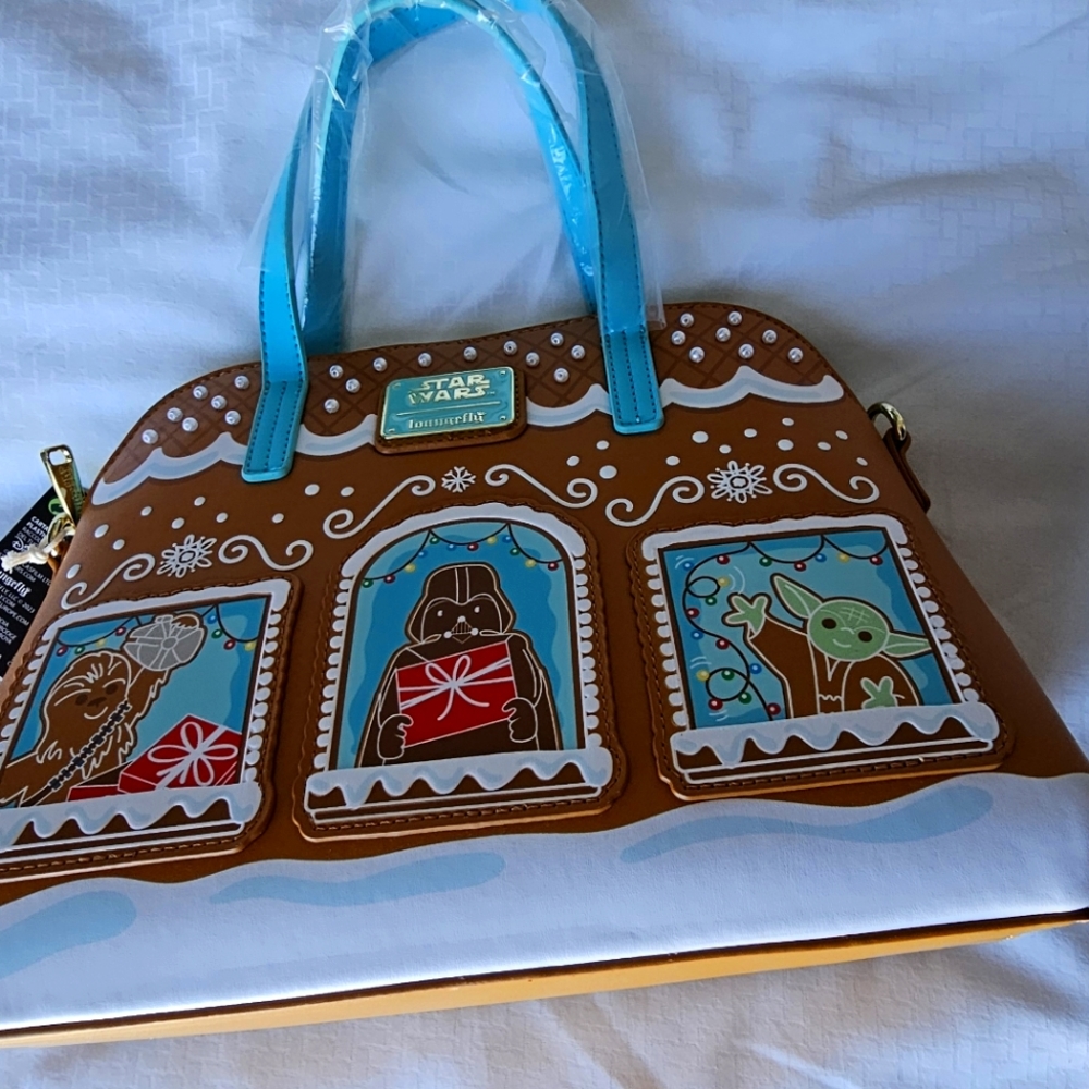 Loungefly Star Wars Gingerbread House Handbag